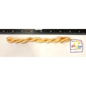 Dinky Dyes #14 Autumn Leaves 100% Silk Embroidery Thread 8 Mtrs Cross Stitch